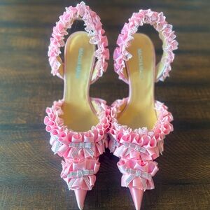 Mach and Mach pink heels sz 36 or 6.5